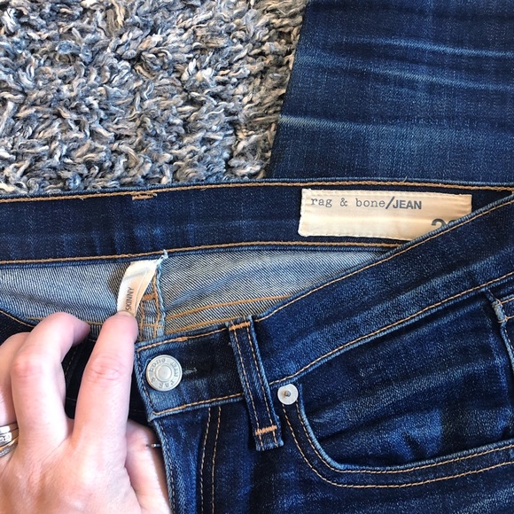 RAG & BONE SKINNY IN KENSINGTON DISTRESSED - Picture 6 of 8